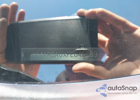 2015 Mitsubishi Outlander Sport Es from USA, damaged, VIN 4A4AP3AUXFE045289